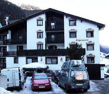 Hotel Garni Alpenrose Ischgl Esterno foto